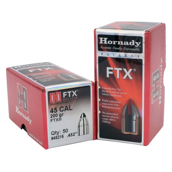 Hornady® - FTX™ .45 200 g Handgun Bullets