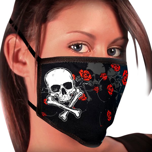 Hot Leathers® - Red Roses Face Mask