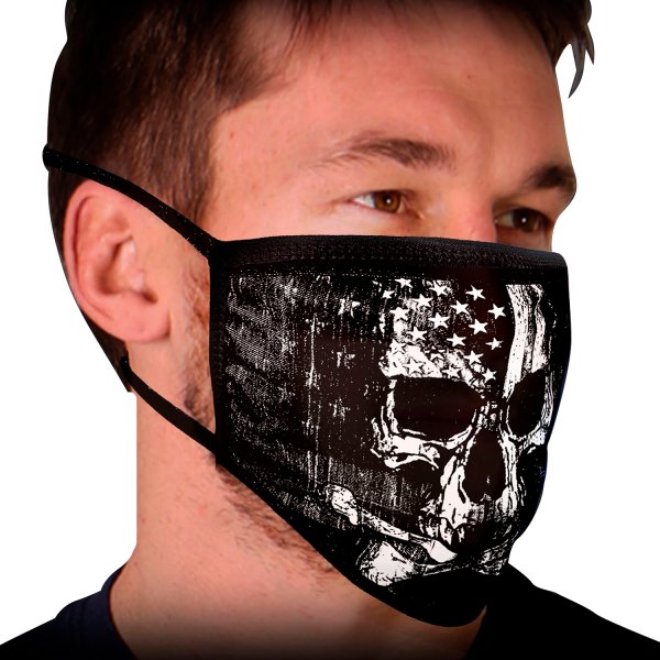 Hot Leathers® - Flag Skull Face Mask