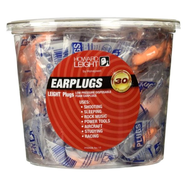 Howard Leight® - Disposable 30 dB Orange Passive Foam Earplugs
