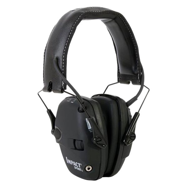 Howard Leight® - Impact Sport™ 22 dB Black/Gray Electronic Earmuffs