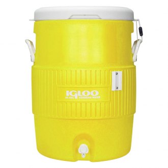 Igloo 4101 10 Gallon Yellow Insulated Beverage Dispenser / Portable Water  Cooler