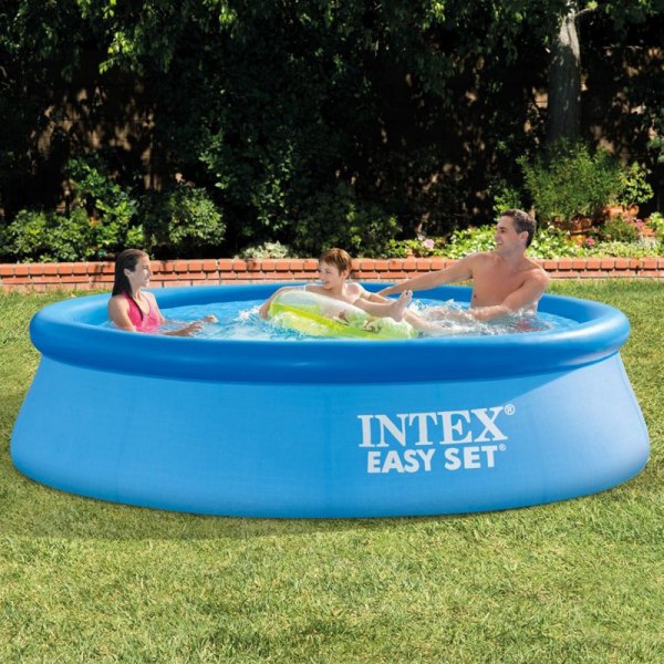 Intex® - Easy Set™ 10'Dia x 30"H Blue Inflatable Pool Set