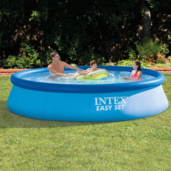 Intex® - Easy Set™ 12'Dia x 30"H Blue Inflatable Pool Set