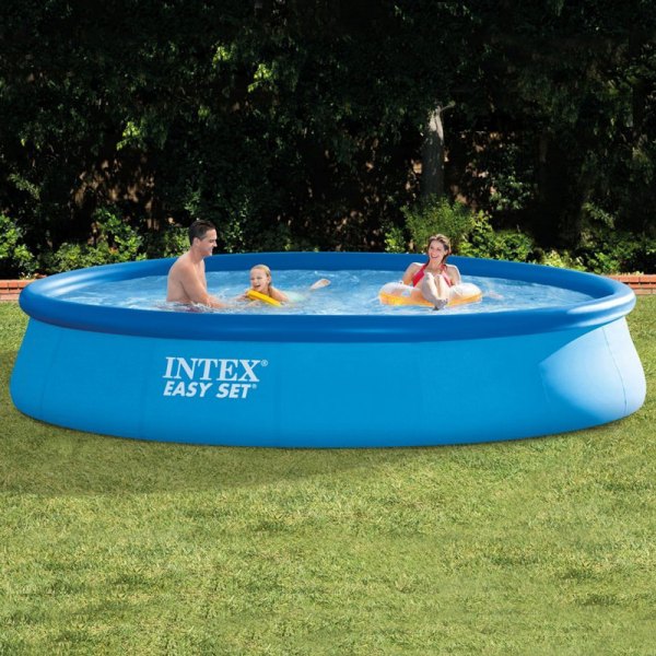 Intex® - Easy Set™ 13'Dia x 33"H Blue Inflatable Pool Set