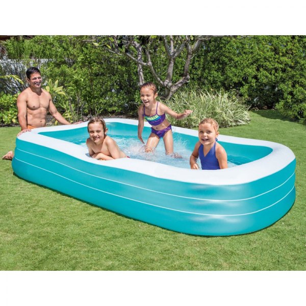 Intex® - Swim Center™ 120"L x 72"W x 22"H Blue Kids Pool
