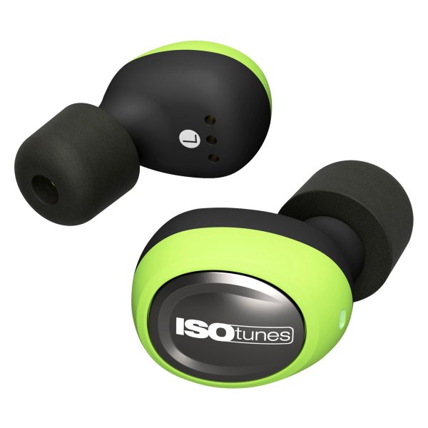 ISOtunes® - FREE Safety Green Wireless Earbuds