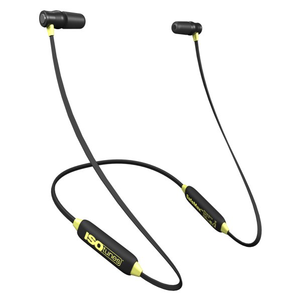 ISOtunes® - XTRA™ Yellow/Black Earbuds