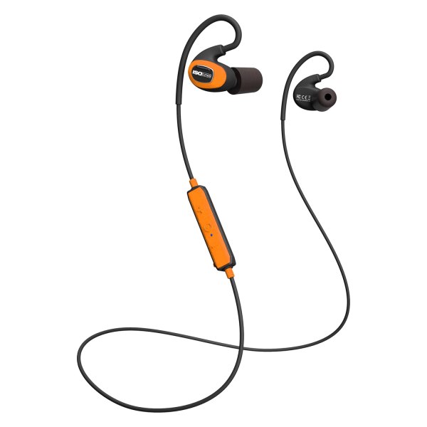 ISOtunes® - PRO™ 2.0 Orange Wireless Earbuds with Microphone and Remote