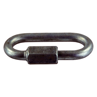 JR Products® - 0.31" Oval Quick Lock Steel Carabiners
