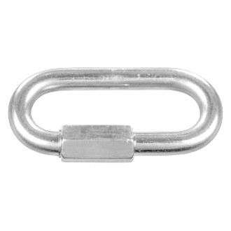 JR Products® - 0.5" Oval Quick Lock Steel Carabiners