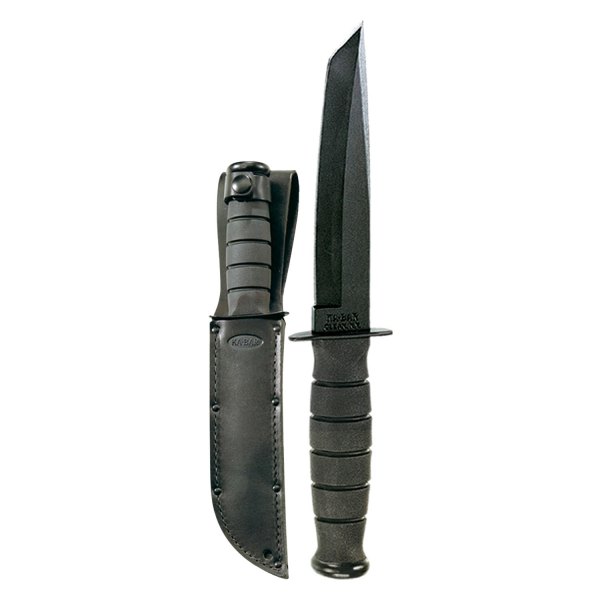 Ka-Bar® - Short 5.25" Tanto Fixed Knife with Sheath