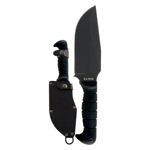 Ka-Bar® - Heavy-Duty Warthog 6.75" Skinner Fixed Knife with Sheath