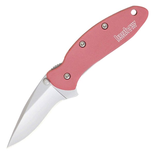 Kershaw® - Chive 1.9" Clip Point Pink Handle Folding Knife