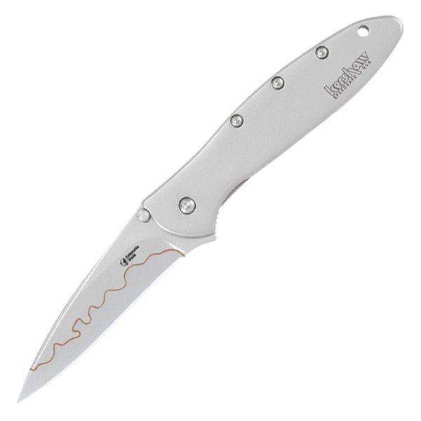Kershaw® - Leek 3" Composite/Silver Drop Point Folding Knife