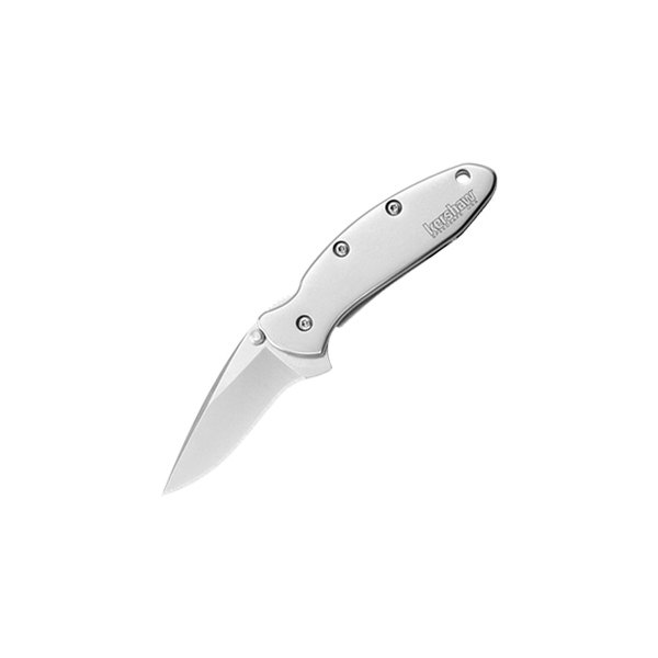 Kershaw® - Chive 1.9" Recurved Silver Folding Knife