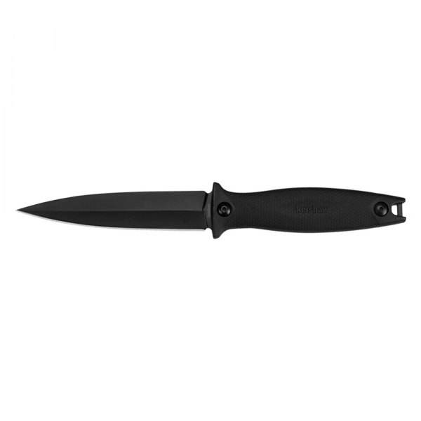 Kershaw® - Secret Agent 4.4" Spear Point Fixed Knife with Sheath