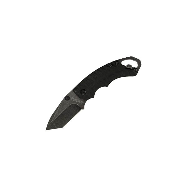 Kershaw® - Shuffle II 2.6" Tanto Black Handle Folding Knife