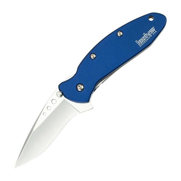 Kershaw® - Scallion 2.4" Recurved Navy Handle Folding Knife