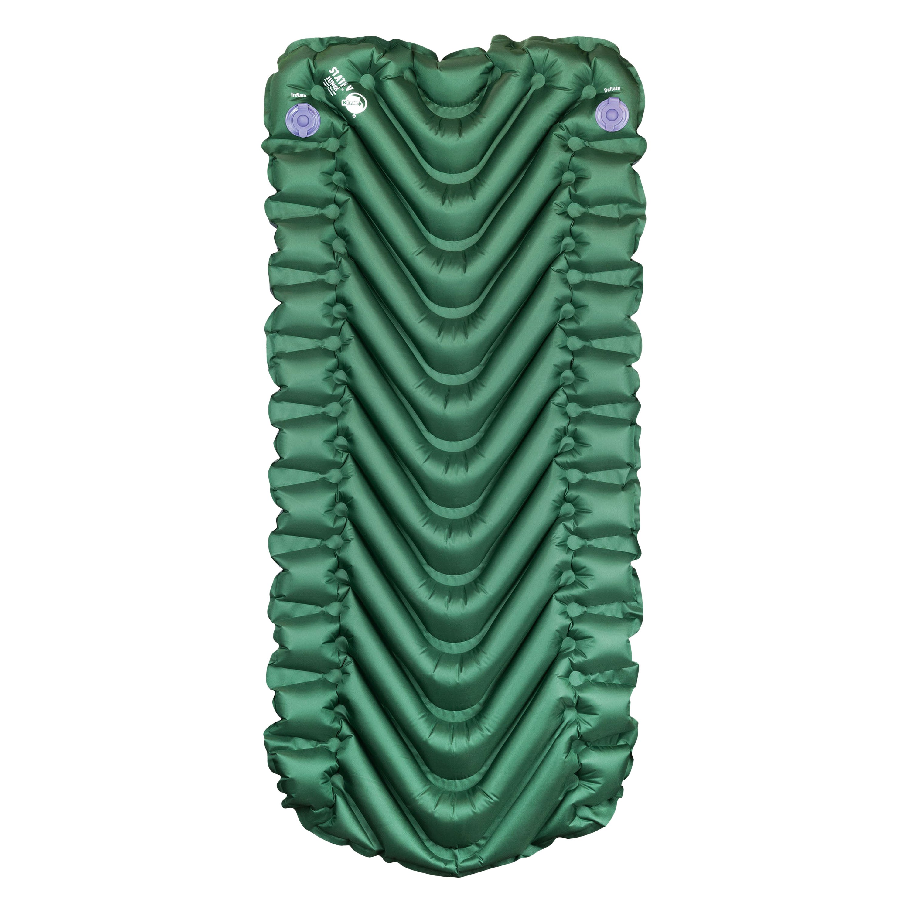 Klymit® 06SJGR02A - Static V Short™ Green Inflatable Sleeping Pad 