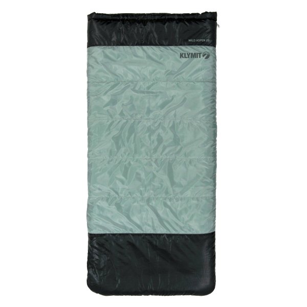 Klymit® - Wild Aspen™ 20 °F 74" x 34" Green Rectangular Sleeping Bag