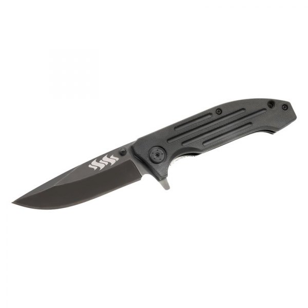 Kuuma® - 4.5" Silver Straight Back Automatic Knife