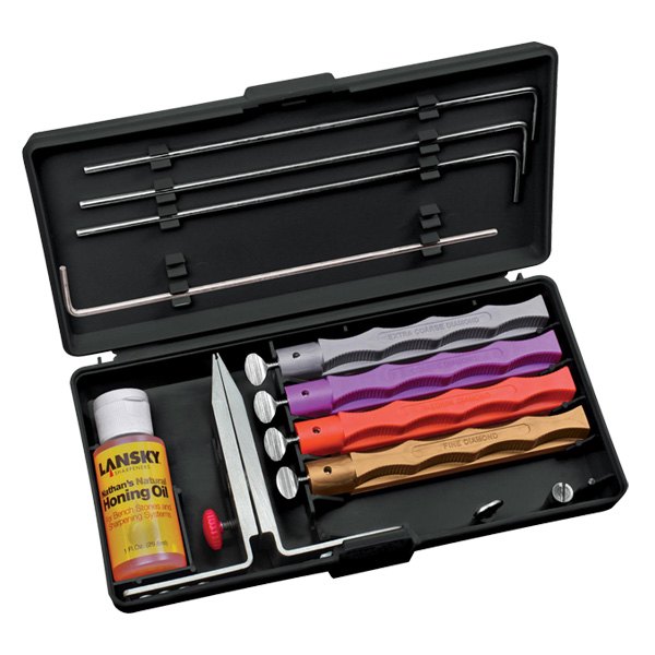 Lansky® - Deluxe™ 4-Stone Sharpening Kit