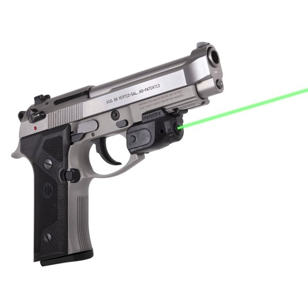 LaserMax® - Gun 1" Rail Space Green Laser Sight with Gripsense