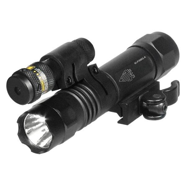 UTG® - 2 Gen 400 lm White Light/Red Laser Tactical Flashlight