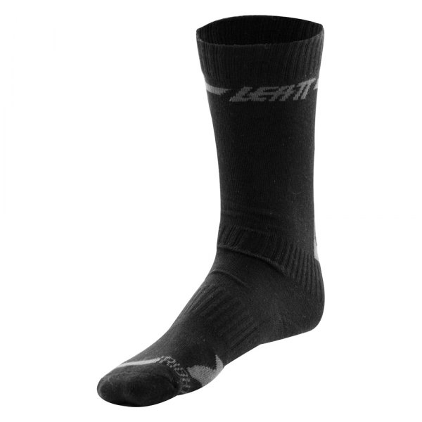 Leatt® - DBX Black Small Crew Men's Socks