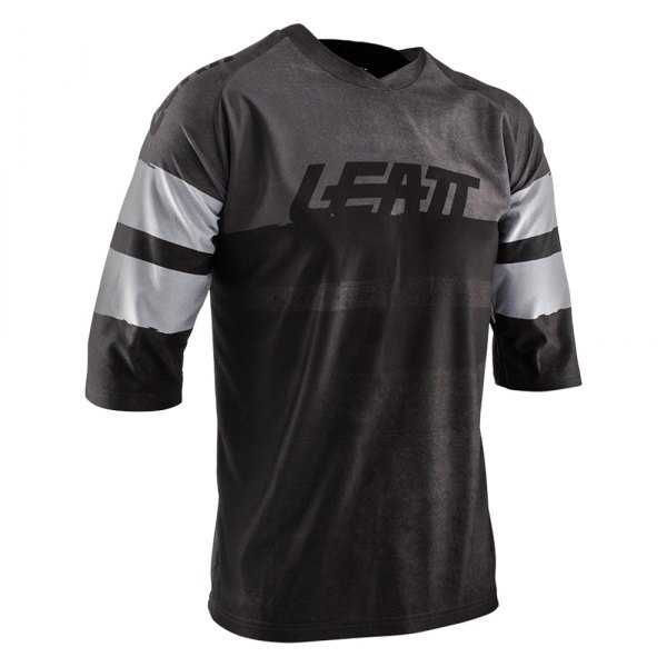 Leatt® - Men's DBX 3.0™ Large Black Three Quarter Sleeve Jersey