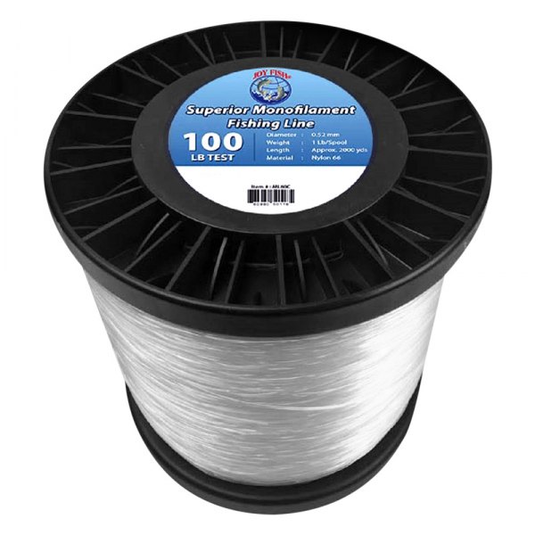 Lee Fisher® - Joy Fish™ 2150 yd 100 lb Clear Monofilament Line
