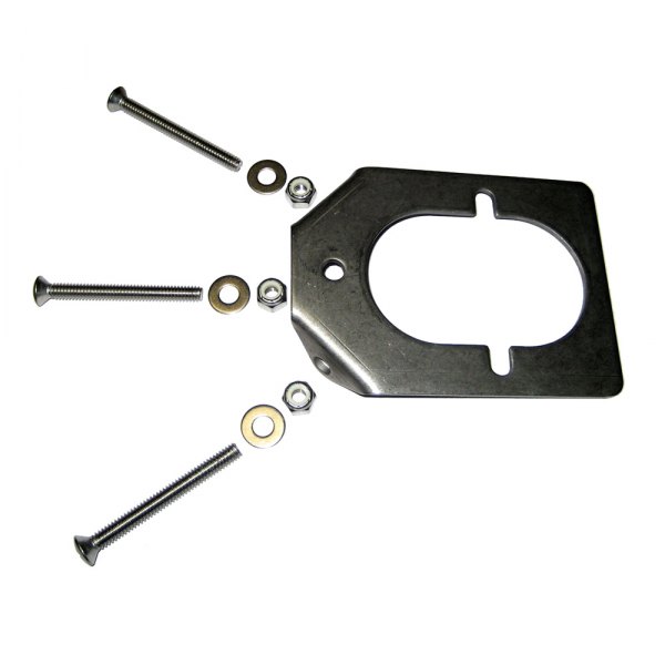 Lee's Tackle® - Medium Stainless Steel Rod Holder Backing Plate