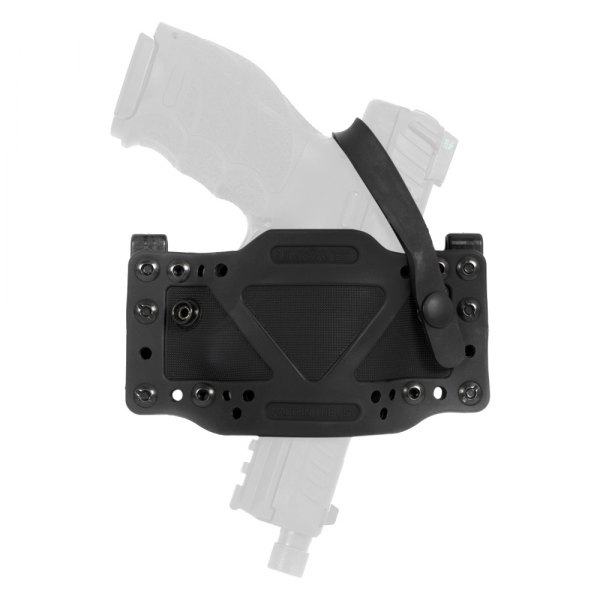 Limbsaver Cross Tech Soft Semi Flexible Clip On Holster w/Strap Black Ambi 12504 