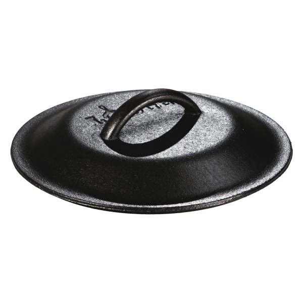 Lodge 10.25 in. Cast Iron Deep Skillet in Black with Lid L8CF3