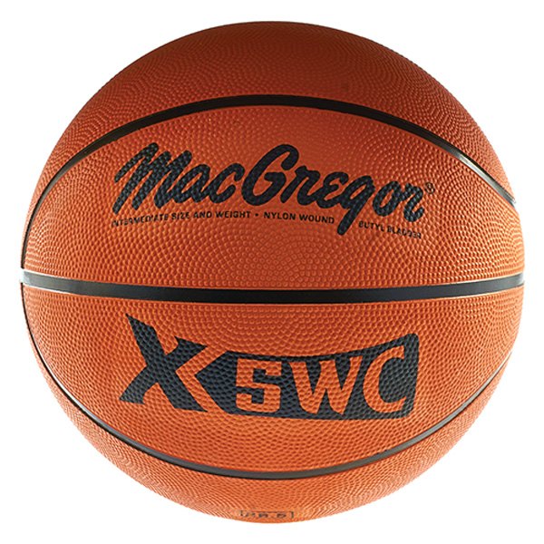 MacGregor® - Intermediate 28.5" Orange Rubber Basketball Ball