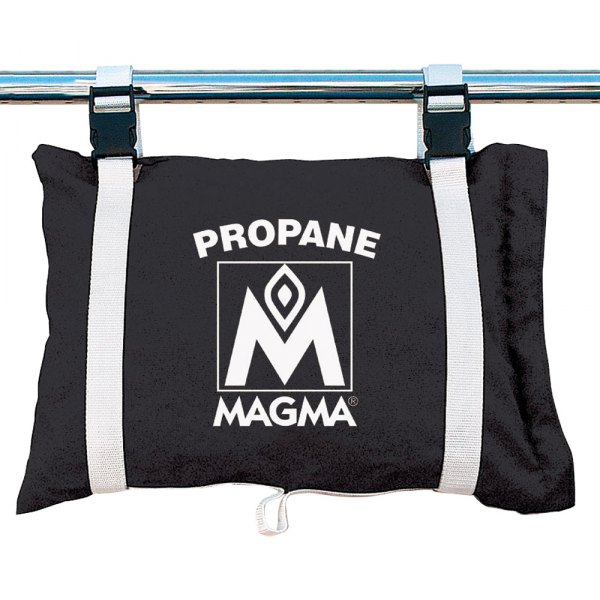 Magma® - Jet Black Propane/Butan Canister Storage Locker/Tote Bag