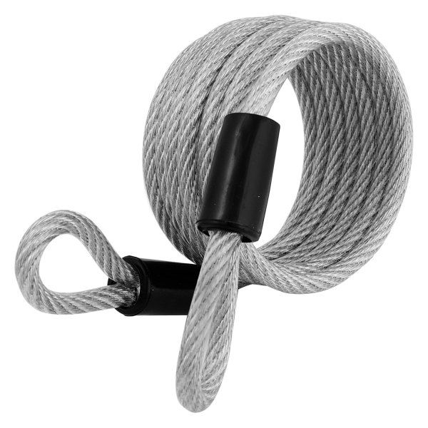 Master Lock® - 6' (6 mm) White Looped End Cable