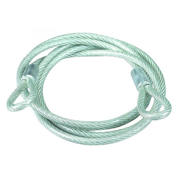 Master Lock® - 6' (6 mm) Green Looped End Cable