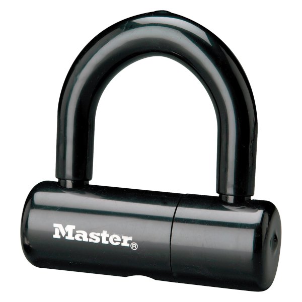 Master Lock® - Mini 2" Shackle Black Keyed U-Lock