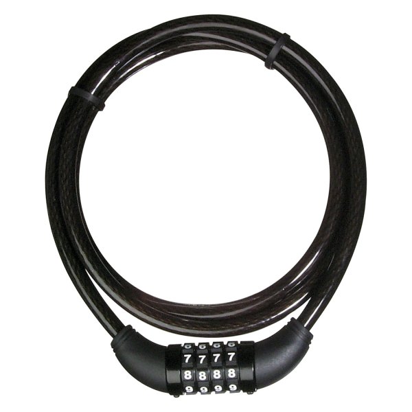 Master Lock® - 5' (10 mm) Black Combination Bike Cable Lock