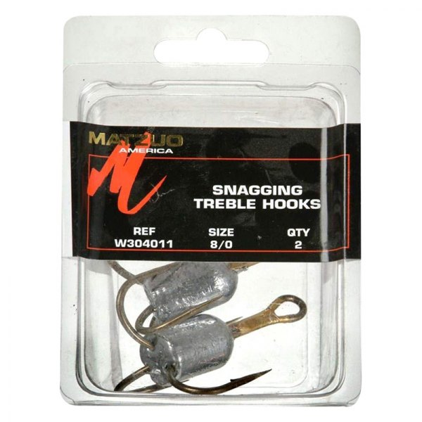 snagging treble hooks