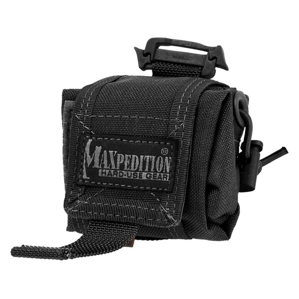 Maxpedition® - Mini Rollypoly™ Black Folding Dump Pouch