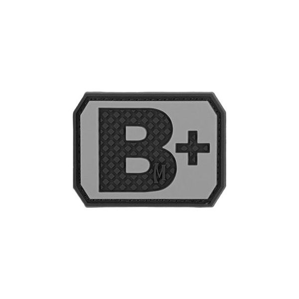 Maxpedition® - Blood Type B+ 1.5" x 1" Swat PVC 3D Morale Patch