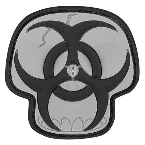 Maxpedition® - Biohazard Skull 2" x 2" Swat PVC 3D Morale Patch