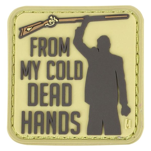 Maxpedition® - "From My Cold Dead Hands" 1.5" x 1.5" Arid PVC 3D Morale Patch