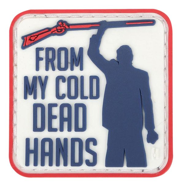 Maxpedition® - "From My Cold Dead Hands" 1.5" x 1.5" Full Color PVC 3D Morale Patch