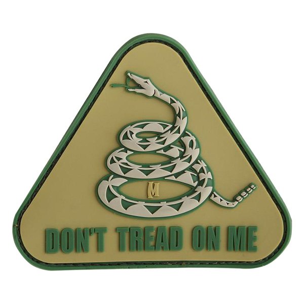 Maxpedition® - "Don't Tread On Me" 3" x 2.6" Arid PVC 3D Morale Patch