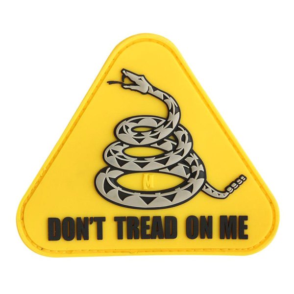 Maxpedition® - "Don't Tread On Me" 3" x 2.6" Full Color PVC 3D Morale Patch