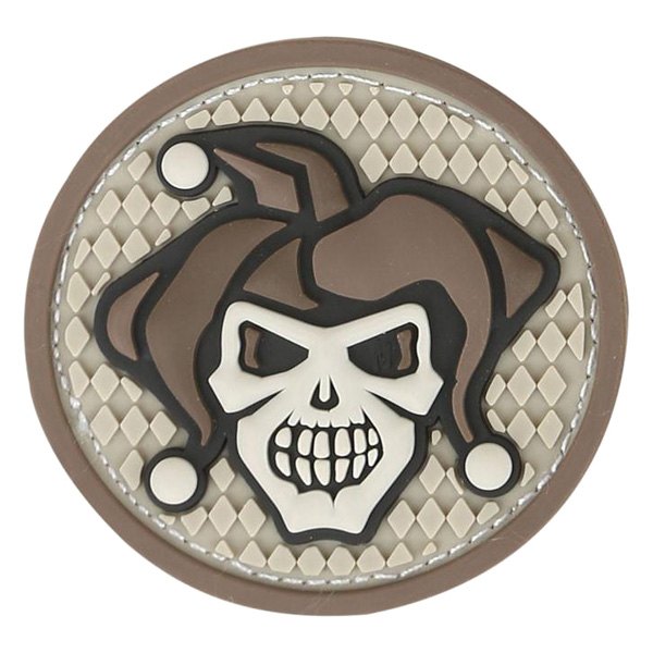 Maxpedition® - Jester Skull 1.7" Arid PVC 3D Morale Patch